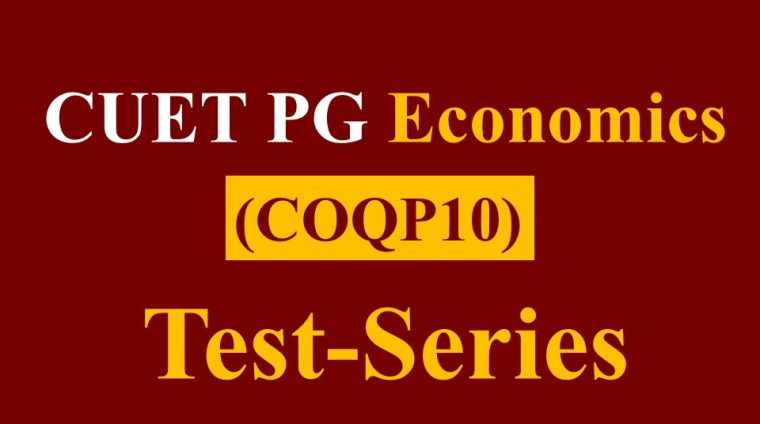 CUET PG Economics Test Series