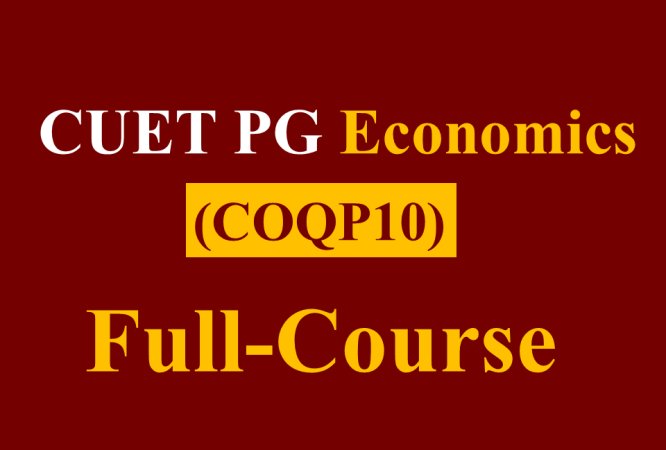 CUET PG Economics (COQP10) Coaching