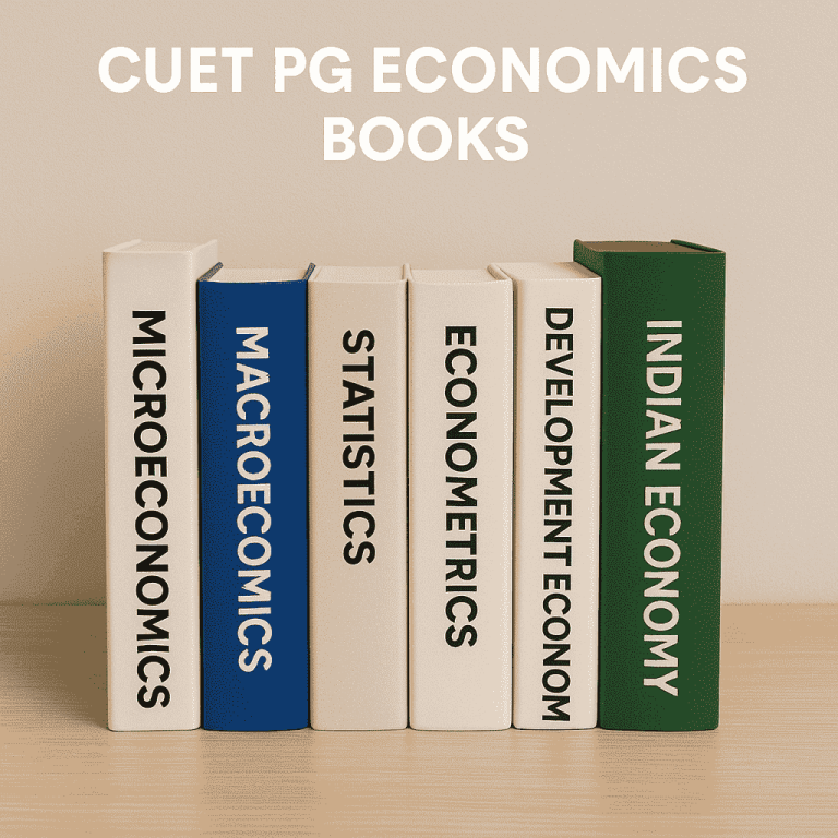 CUET PG Economics Books