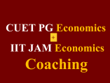 CUET PG Economics, IIT JAM Economics Online Coaching