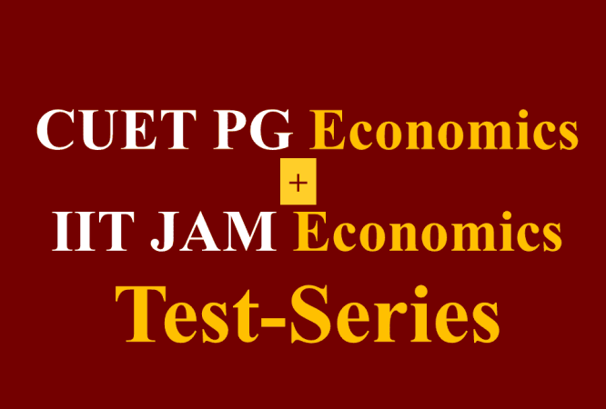 CUET PG Economics Mock Test Series, IIT JAM Economics Mock Test Series