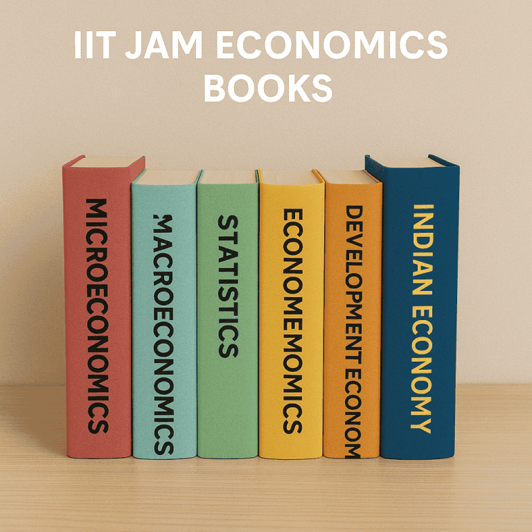 IIT JAM Economics Books