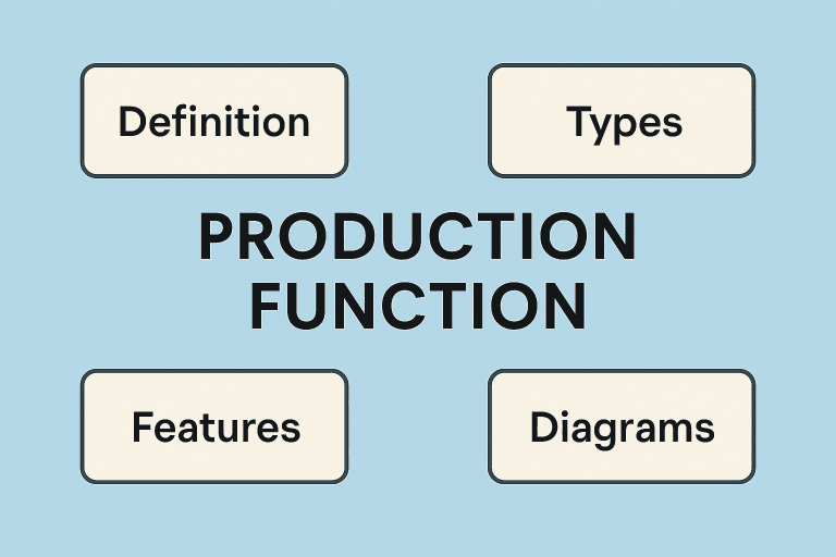Production function Definition, Types and features