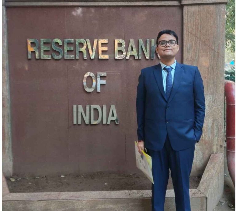 RBI DEPR 2024 Topper Ranadeep Das